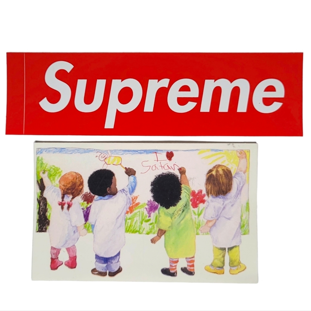 NEW Authentic Supreme Purple Cloud 2019 / Box Logo Bogo Sticker